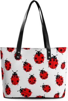 Women's Leather Large Capacity Work Tote Bag Handbags Big Commuter Bag