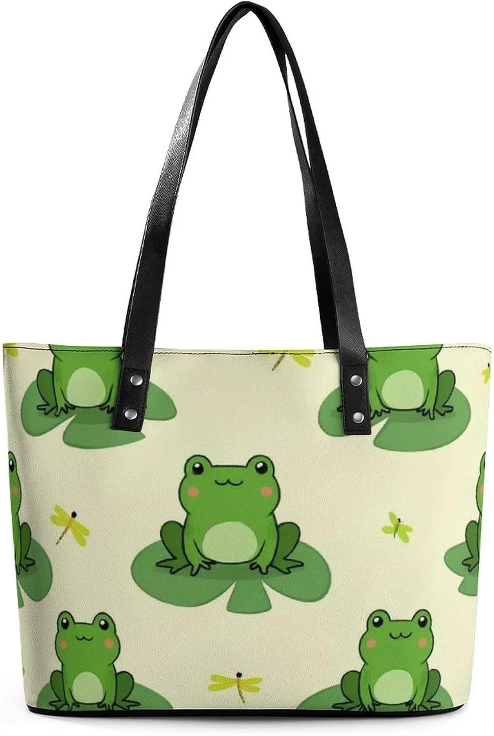 Women's Leather Large Capacity Work Tote Bag Handbags Big Commuter Bag